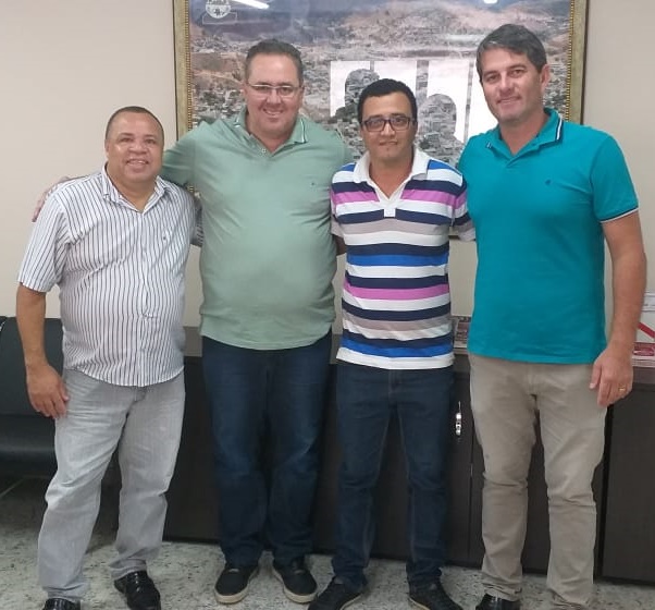 Pastor André da AME, visita presidente Juvenal Calixto