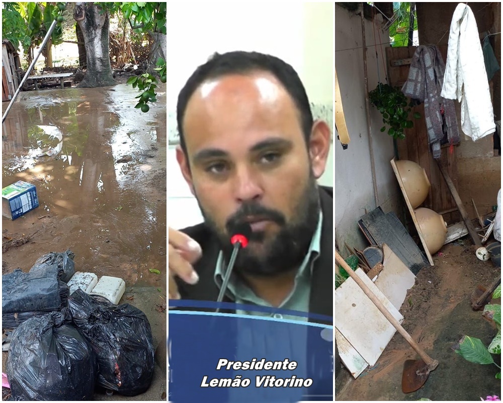 Lemão Vitorino elogia atuação do Executivo em tragédia ambiental em Vila Paulista