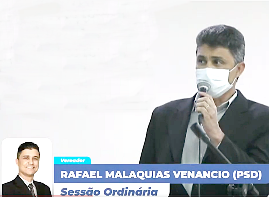 Vereador Rafael Malaquias comunica que assumirá Subsecretaria de Saúde