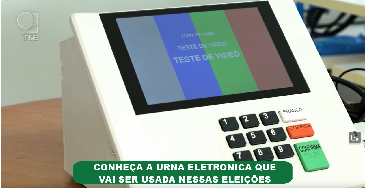 Conheça a urna eletrônica que será usada nas eleições desse ano