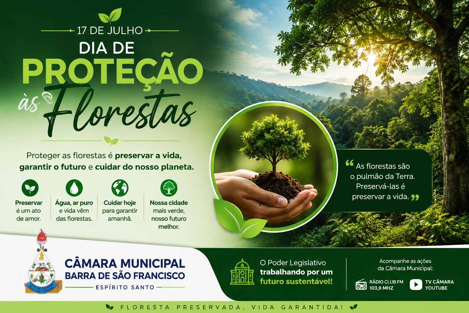 DIA DA FLORESTA