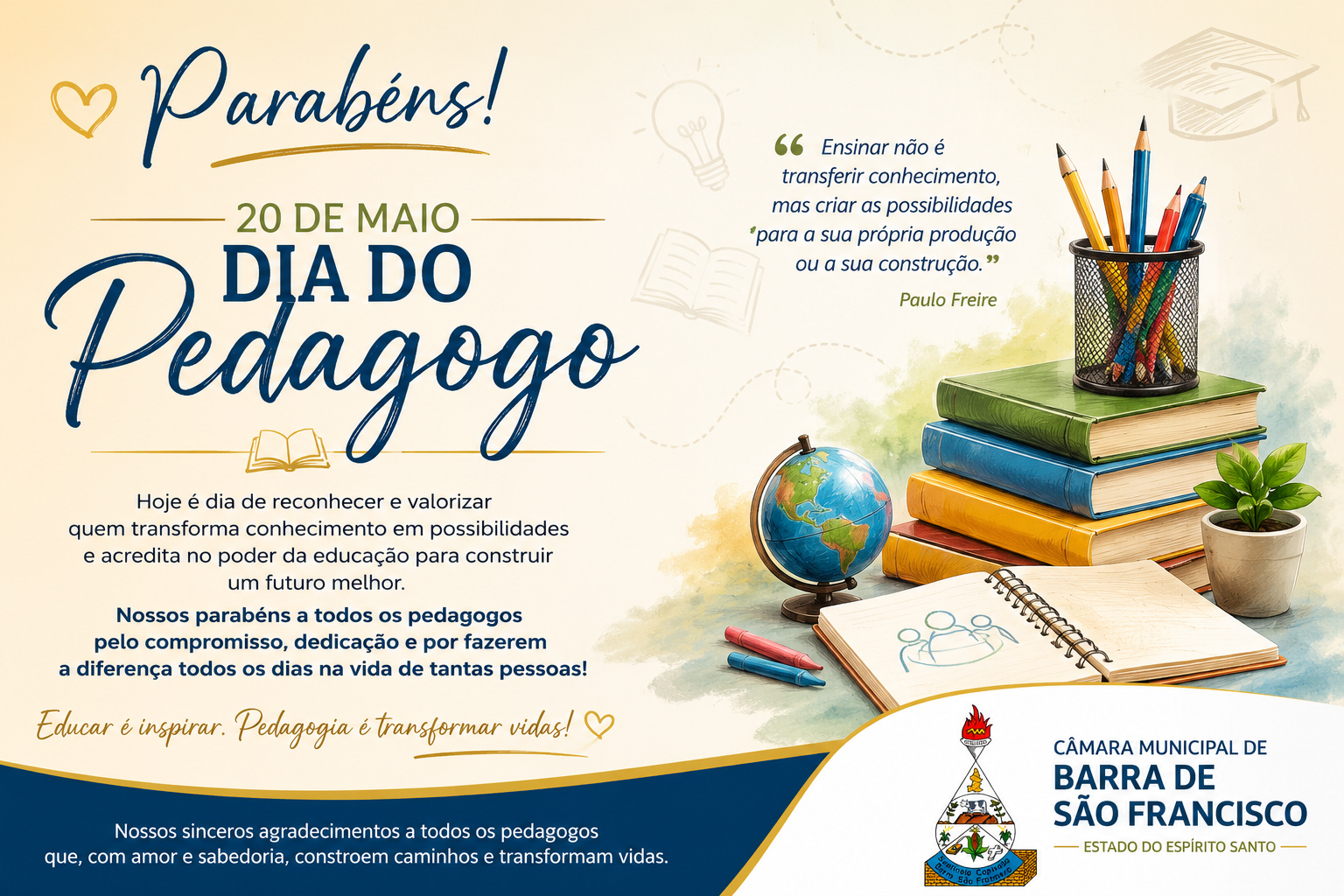 dia do pedagogo