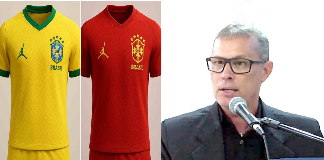 Vereador Farias contrário ao vermelho proposto para a Seleção Brasileira