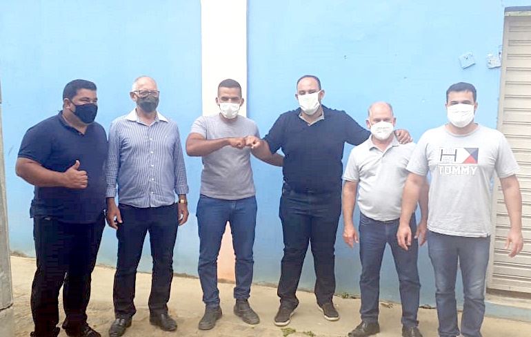 Vereadores prestigiam visita de equipe da Secretaria de Estado da Agricultura a barragem Bianquini