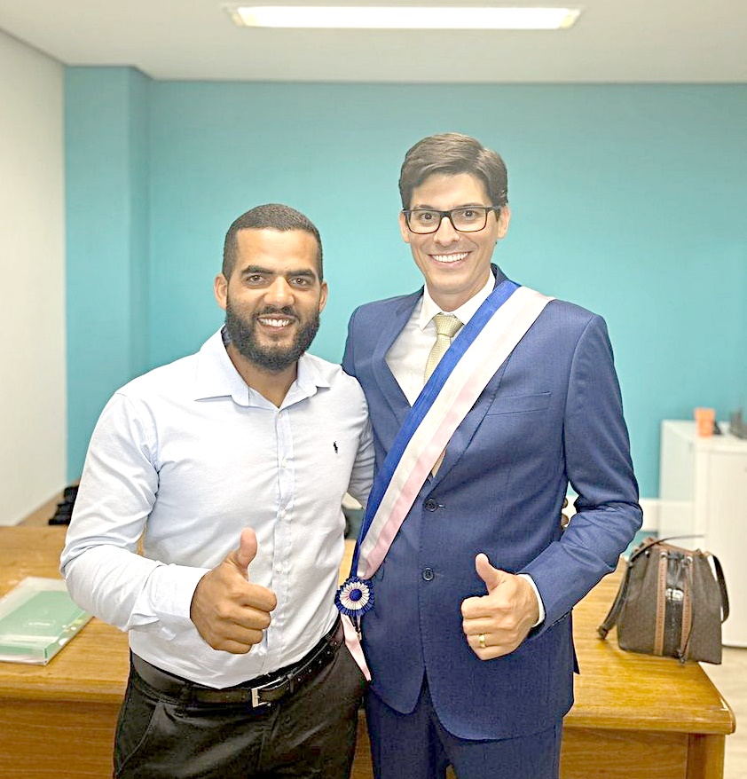 Vereador Elivan Ramos prestigia posse de deputado Mazinho 