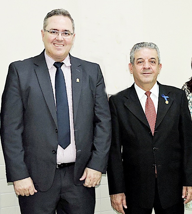 Deputado Delegado Danilo Bahiense visita Corpo de Bombeiros e Delegacia de Polícia Civil