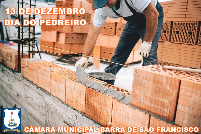13 de Dezembro - Dia do Pedreiro