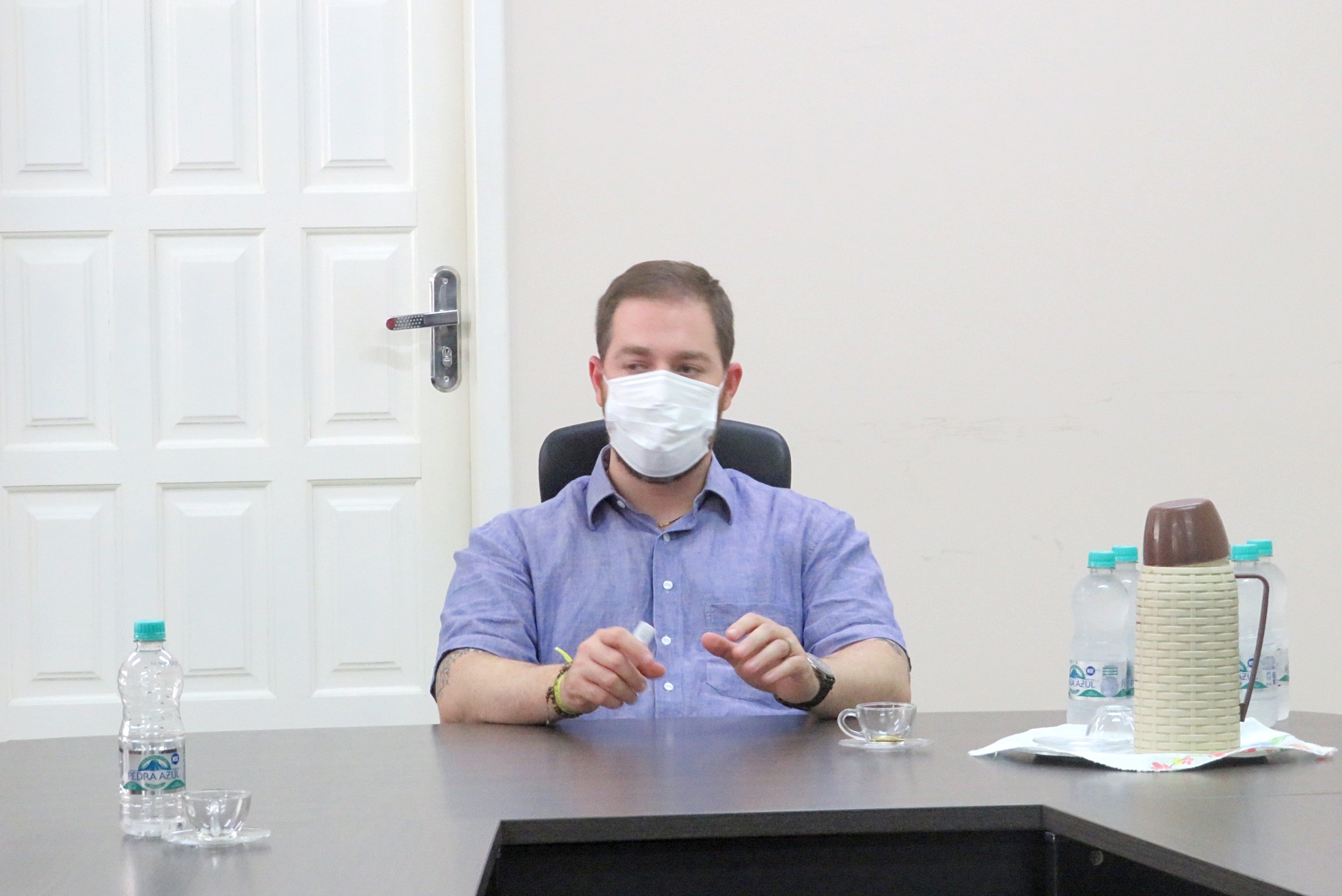 Deputado Renzo Vasconcelos visita autoridades e se coloca a disposição dos pleitos municipais