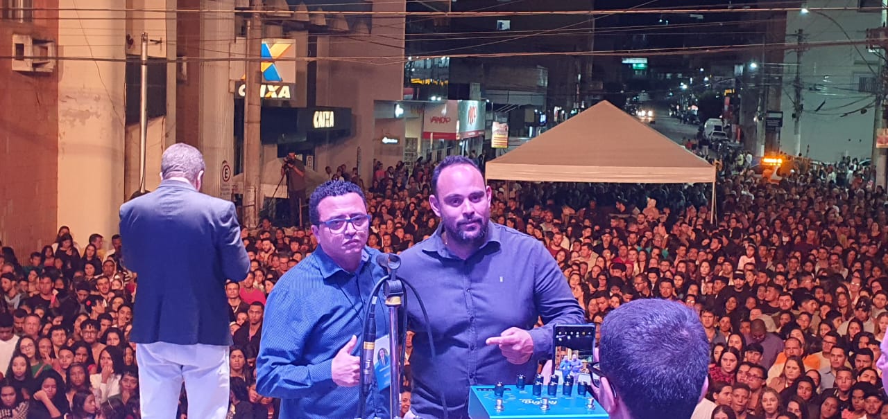 Lemão Vitorino prestigia abertura do Inverno com Cristo 