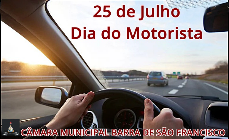 25 de Julho - Dia do Motorista