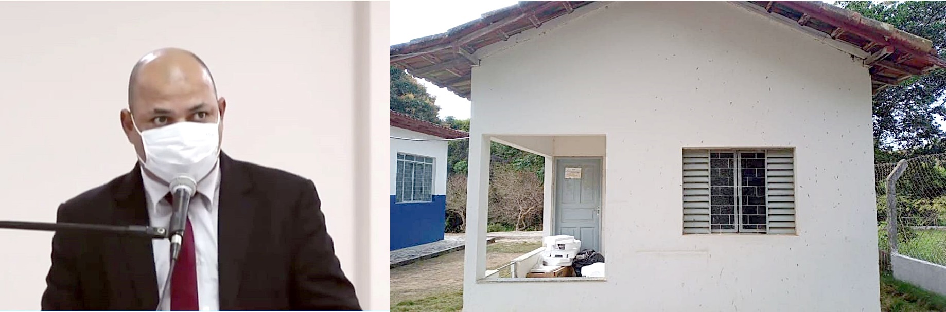 Leandro Ais animado com reativação de Unidade de Saúde no Passabem