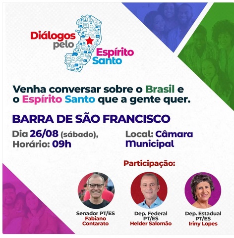 Câmara Municipal recebe Senador e dois Deputados Federais neste sábado