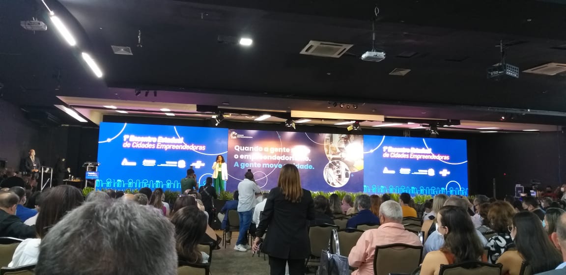 1º Encontro Estadual de Cidades Empreendedoras do Sebrae teve representação do Legislativo Francisquense