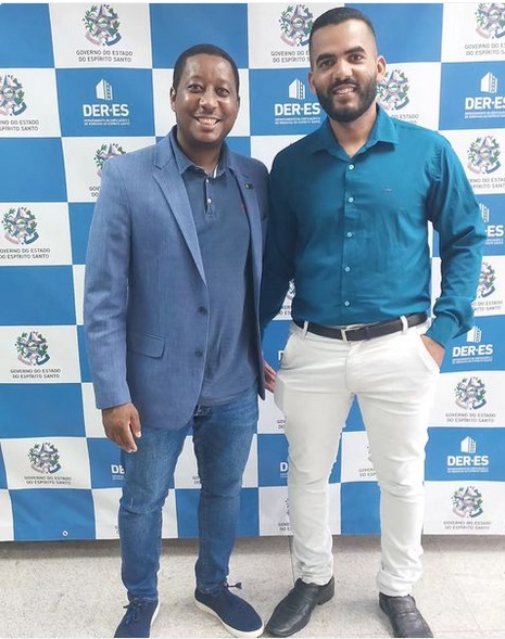 Vereador Elivan Ramos visita DER-ES