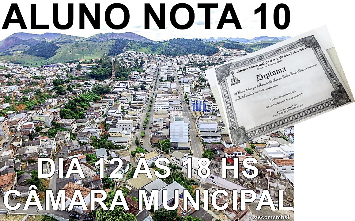 Dia do Estudante será comemorado dia 12 com premiação ao Aluno Nota 10