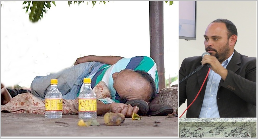  Lemão Vitorino anuncia abordagem a moradores de rua