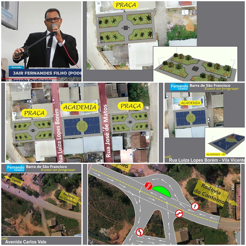 Vereador Carabina faz indicações para melhorar a mobilidade urbana