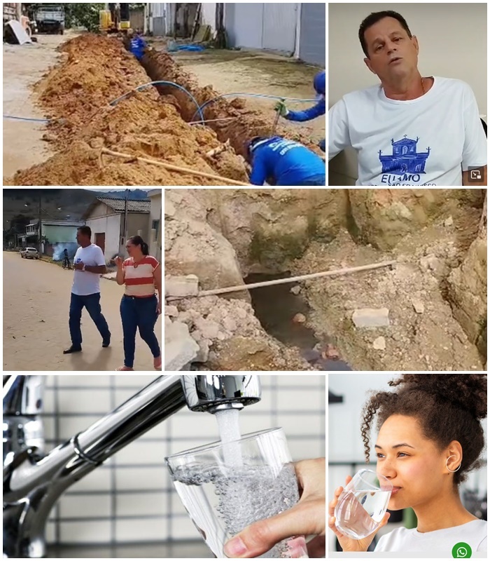 Carabina afirma: esgoto em Cachoeirinha do Itaúnas na água da população 