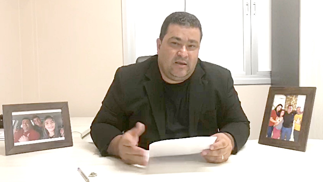 Vereador Reinaldo Borrinha protocola denúncia contra Cesan