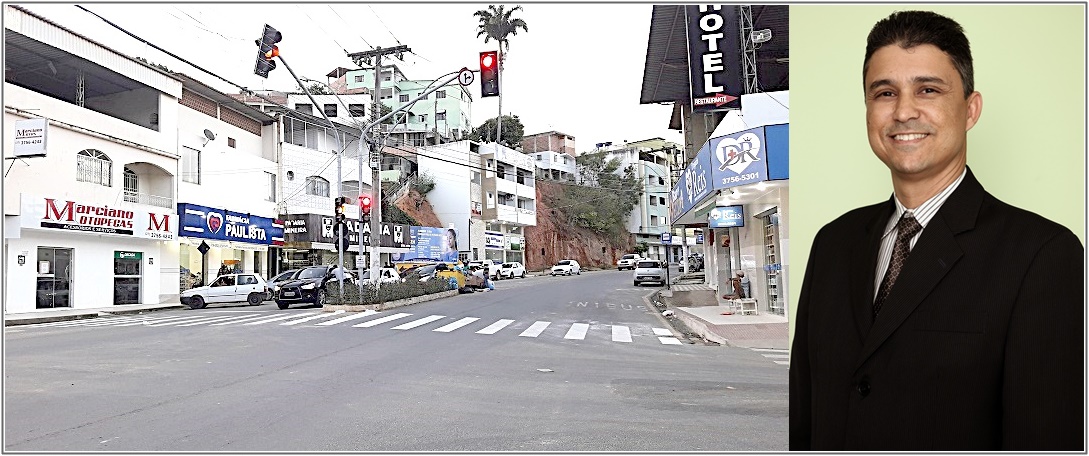 Vereador Rafael Malaquias reclama de sinal lento na Rua Mineira