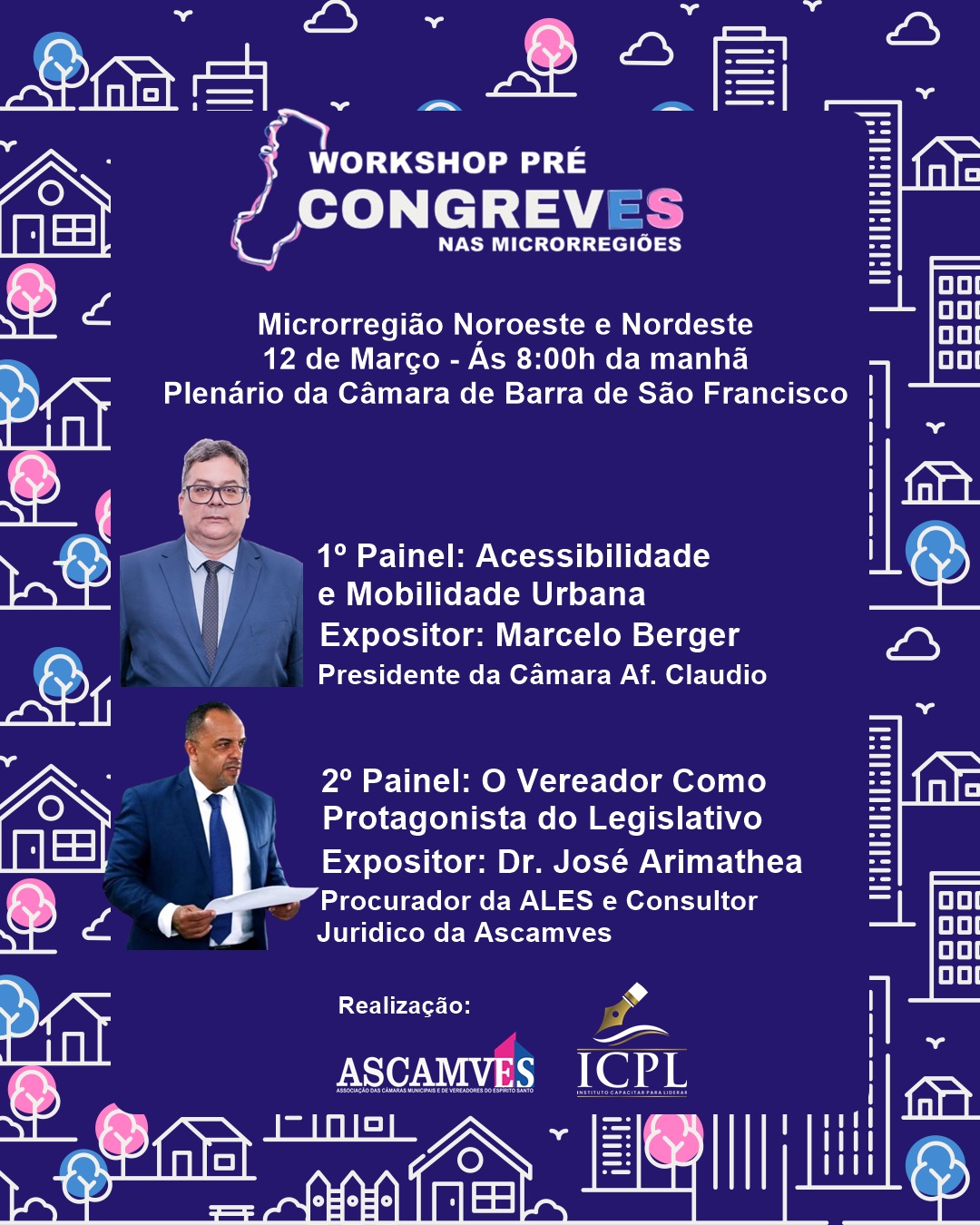 Município sedia nesta quinta dia 12 o Workshop Pré CONGREVES