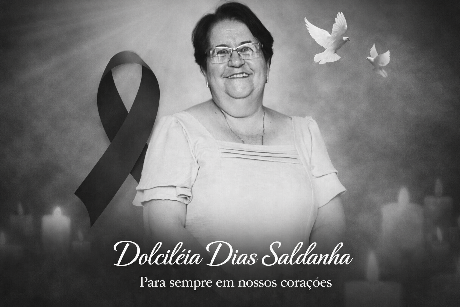 Borrinha lamenta passamento de Dona Dolciléia