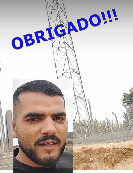 Elivan Ramos agradece estrutura para telefonia celular em Vargem Alegre