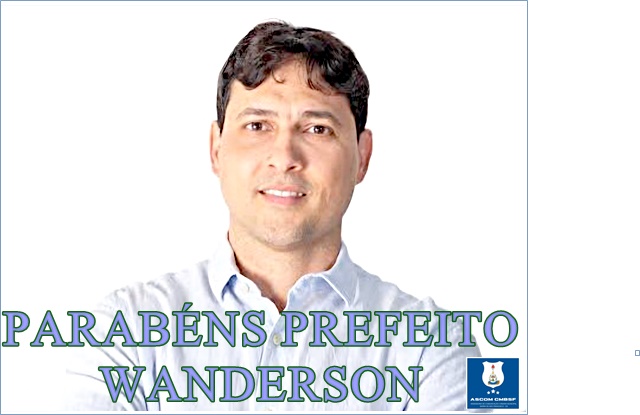 Parabéns Prefeito Wanderson Melgaço
