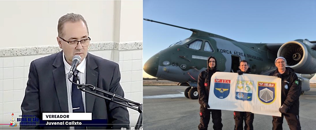 Juvenal Calixto indica Moção de Parabenização a Cap. francisquense da FAB